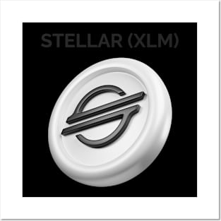 STELLAR (XLM) cryptocurrency Posters and Art